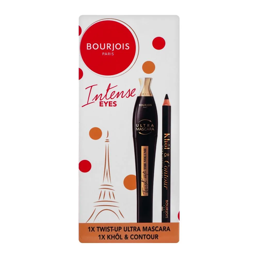 Bourjos Intense Eyes Set Ultra Mascara Khol Contour