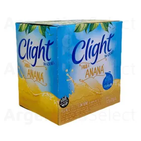 Clight Powdered Juice Pineapple Flavor Sugar Free (box of 20) 160 g / 5.6 oz