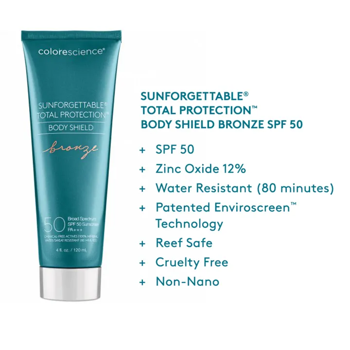 Colorescience Sunforgettable Total Protection Body Shield Bronze SPF 50