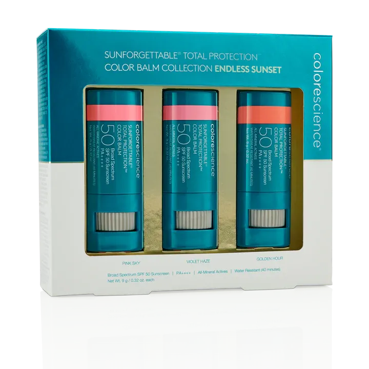 Colorescience Sunforgettable Total Protection Color Balm SPF 50 Endless Sunset Collection