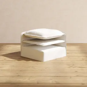 Elevate Comfort Layer for 3-Seater   Ottoman in Powder