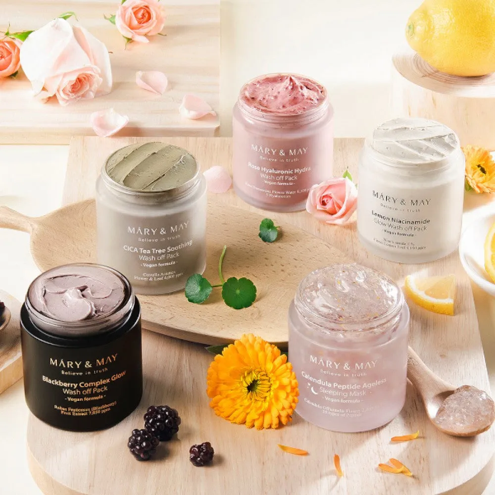 Mary&May Blackberry Complex Glow Wash Off Pack