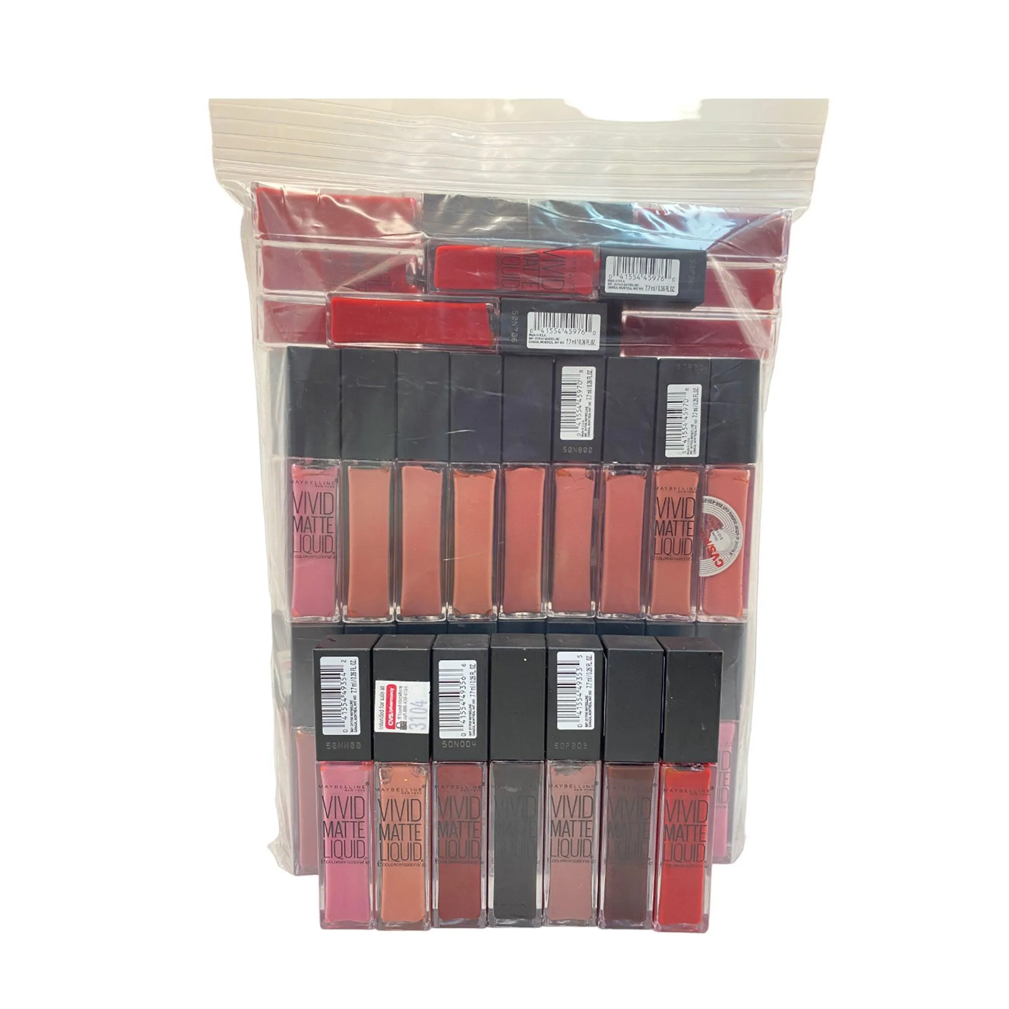 Maybelline Vivid Matte Liquid by Color Sensational Lip (50 Pcs Box)