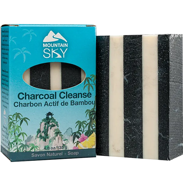 Mountain Sky Charcoal Cleanse Bar (135g)