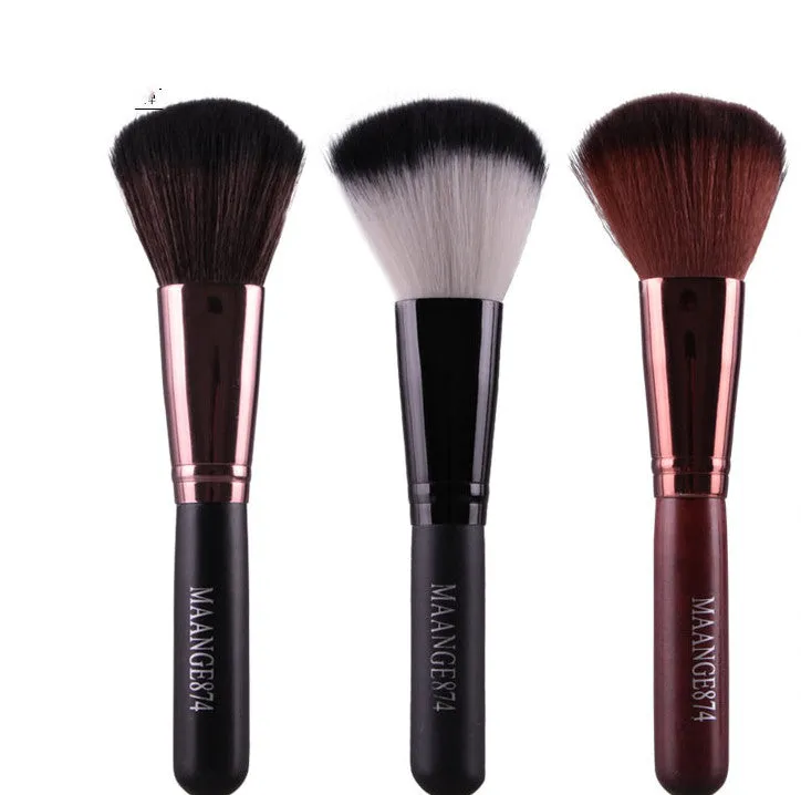 Round head blush makeup brush