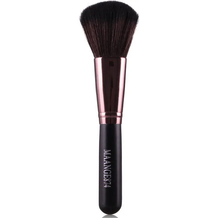 Round head blush makeup brush