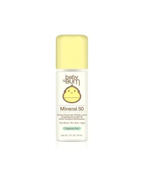 Sun Bum Mineral SPF 50 Sunscreen Roll-On Lotion - Fragrance Free